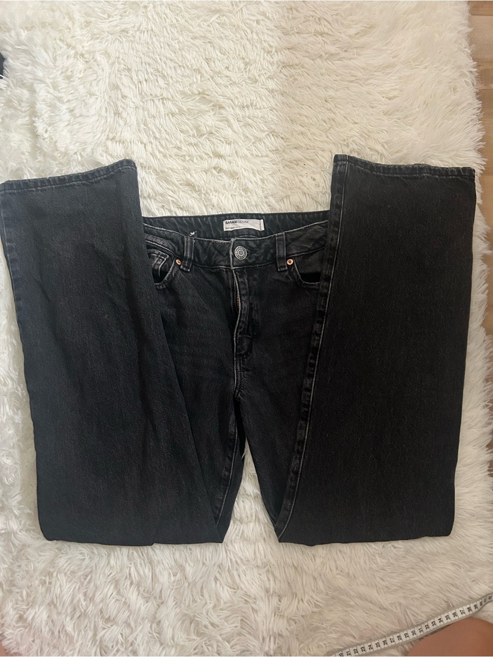 Garage Black Women’s Straight-Leg Jeans